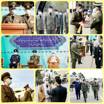 برگزاری مراسم دانش آموختگی دانشجویان دانشگاه فرماندهی ستاد ارتش